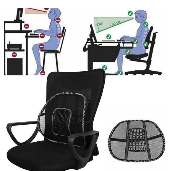 Back-Support-Right-Back-Support-for-Any-Kind-of-Chair--seat--Black